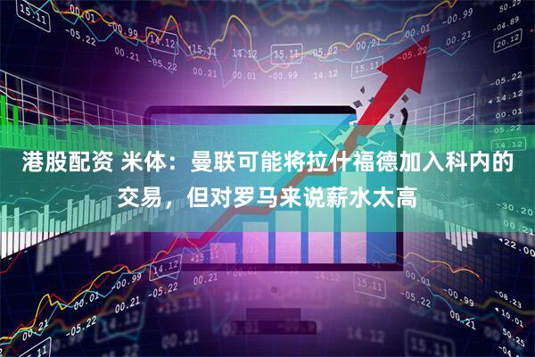 港股配资 米体：曼联可能将拉什福德加入科内的交易，但对罗马来说薪水太高